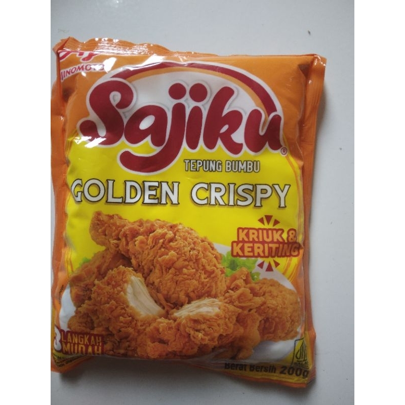 

Tepung Bumbu Golden Crispy Sajiku Kemasan 200 Gram
