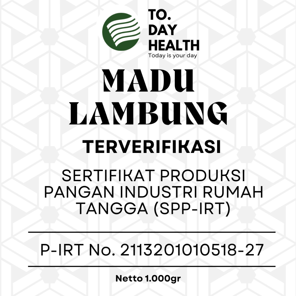 

NG Al-Jazira Madu Lambung 1kg Atasi Maag Kronis, Asam Lambung, Gerd, Anxiety Resep Sehat JSR Ampuh
