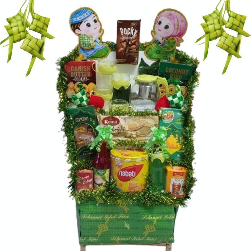 

parcel idul fitri lebaran keramik makanan