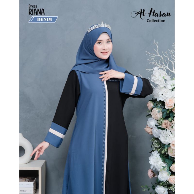 GAMIS DRESS RIANA DRESS || A