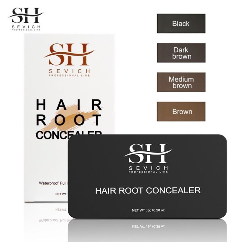 SEVICH Hair Root Concealer, Hairline Shadow Instantly Hair Powder Shadow (8g)