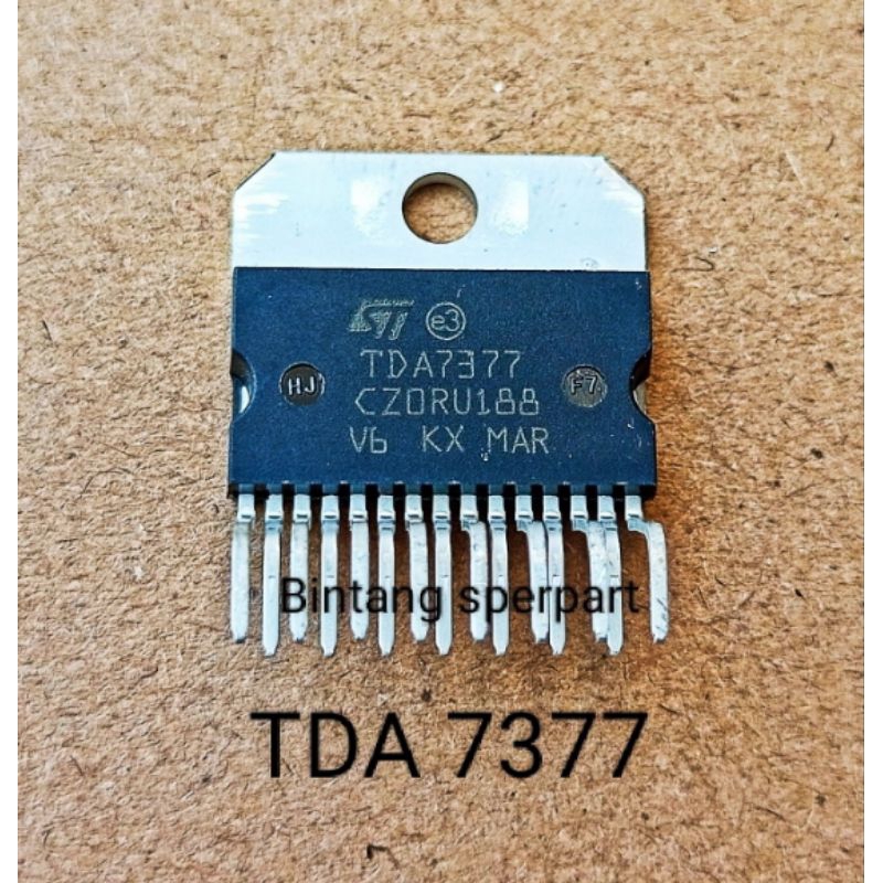 IC TDA 7377 ORIGINAL TRANSISTOR TDA 7377 IC TDA 7377 TDA7377 ASLI