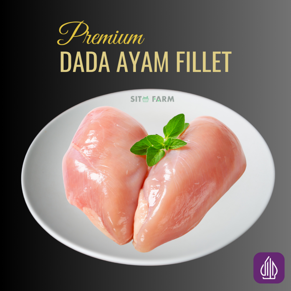 

Dada Ayam Fillet Premium Frozen - Instan | Boneless Brest Chicken