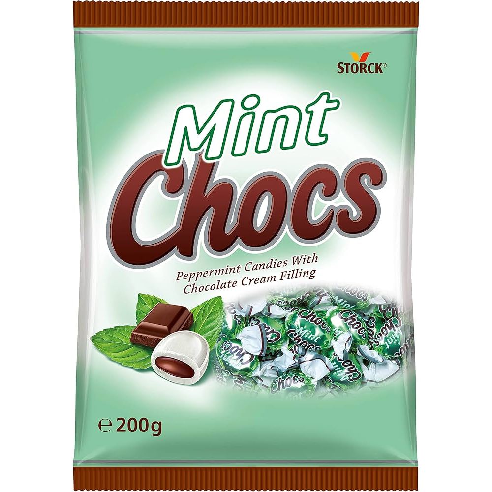 

STORCK Mint Chocs Candy 200gr permen mint isi cokelat