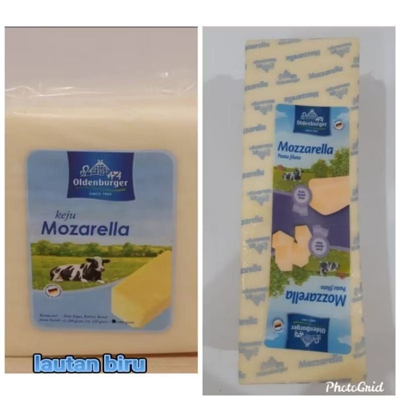 

keju mozzarella oldenburger 250gr
