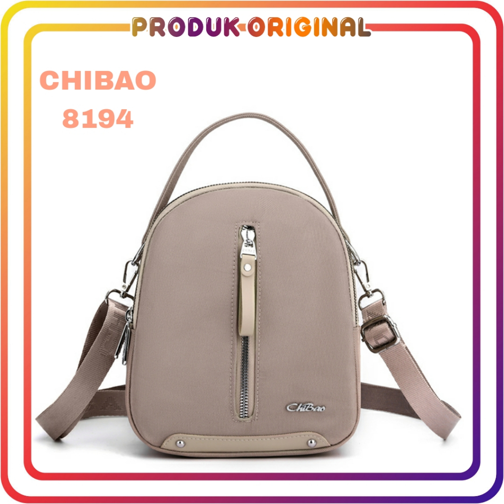 Chibao - Tas selempang chibao 8194 nilon waterproof tas selempang wanita kekinian tas wanita origina