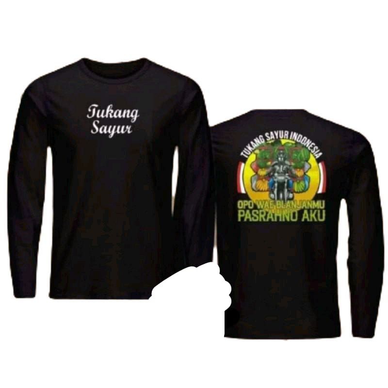 KAOS TUKANG SAYUR INDONESIA OPO WAE BLANJANMU PASRAHNO AKU COD