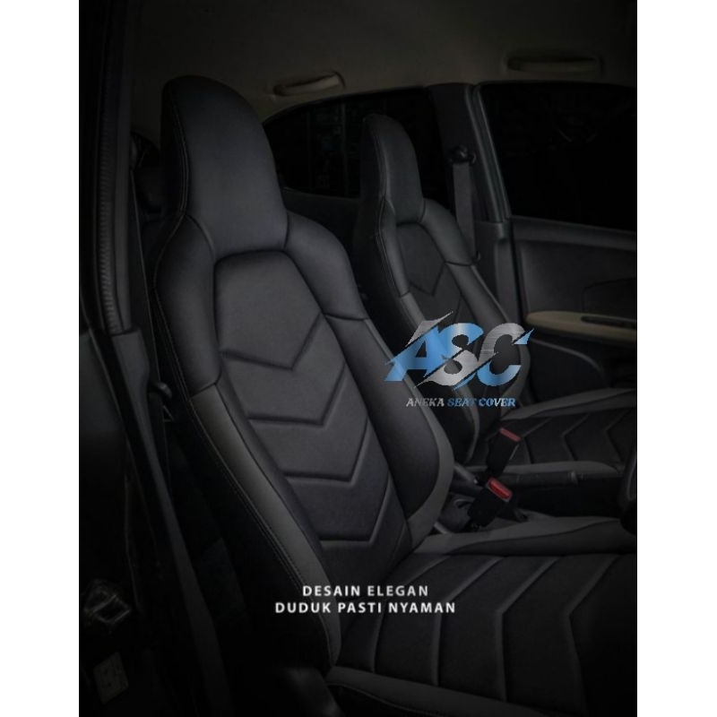 Sarung Jok Mobil Brio satya tahun lama dan terbaru BAHAN MB TECH CAMARO
