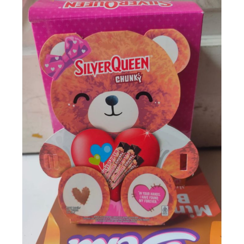 

Silverqueen Bear | Beruang Motif Pita 1 pcs