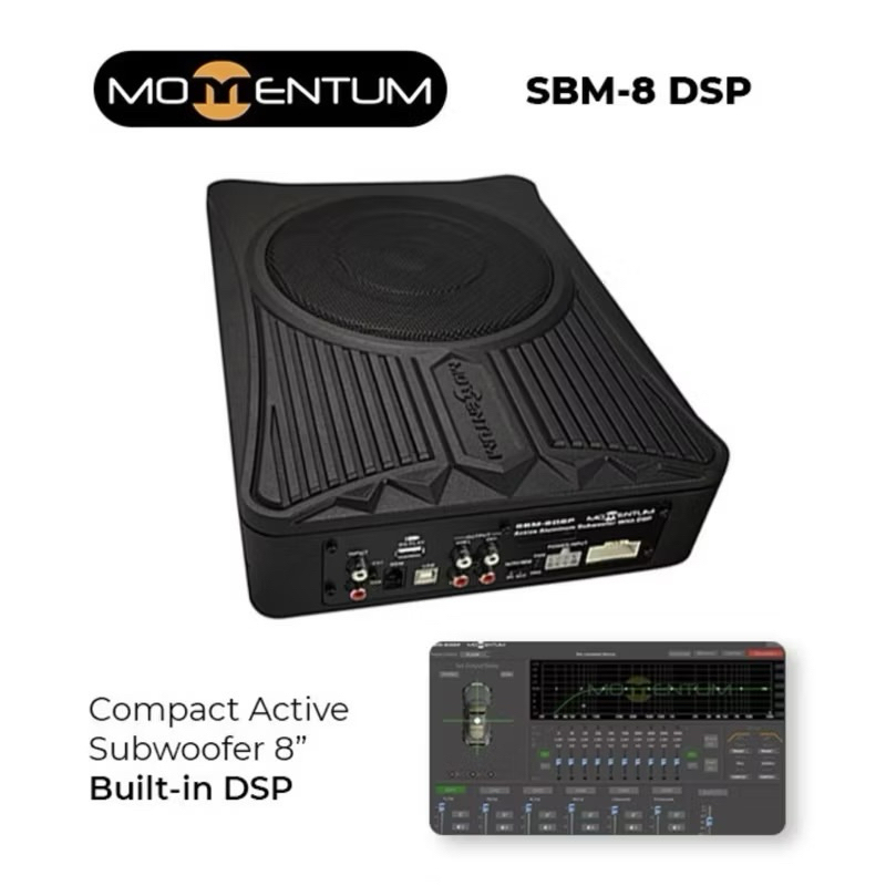 subwofer kolong momentum 8 inch