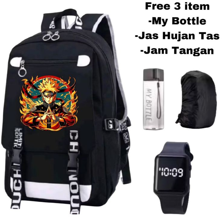 MAMA BAGS [COD] TAS RANSEL ANAK GAMBAR NARUTO - TAS NARUTO - TAS SEKOLAH GAMBAR NARUTO - TAS ANAK SD