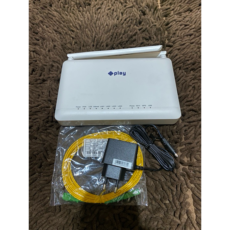 Router ZTE f670l V5 dualband 5G Play unit+adptor