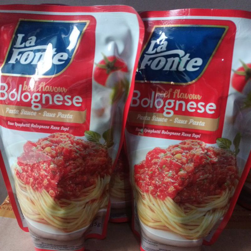 

Saus Bolognese la Fonte 315gr