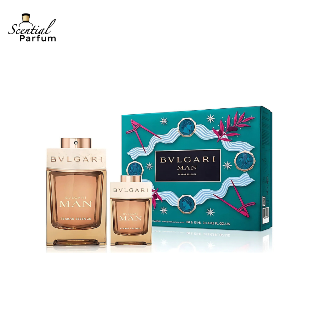 Bvlgari Man Terrae Essence Gift Set EDP 100Ml + 15Ml
