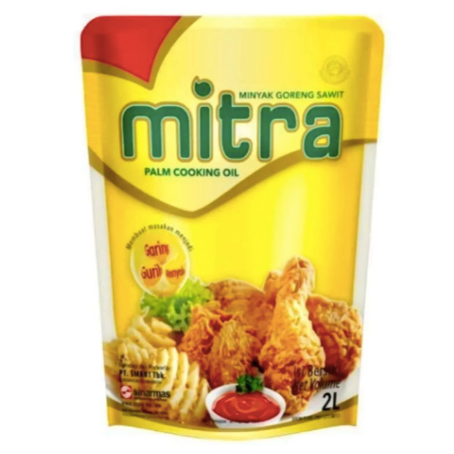 

Minyak Goreng Mitra 1 liter dan 2 liter