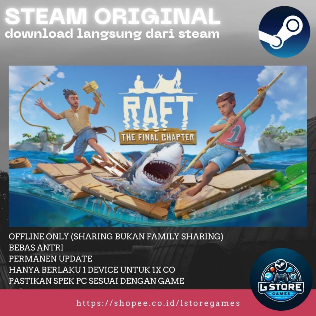 Raft PC Sharing Original Offline