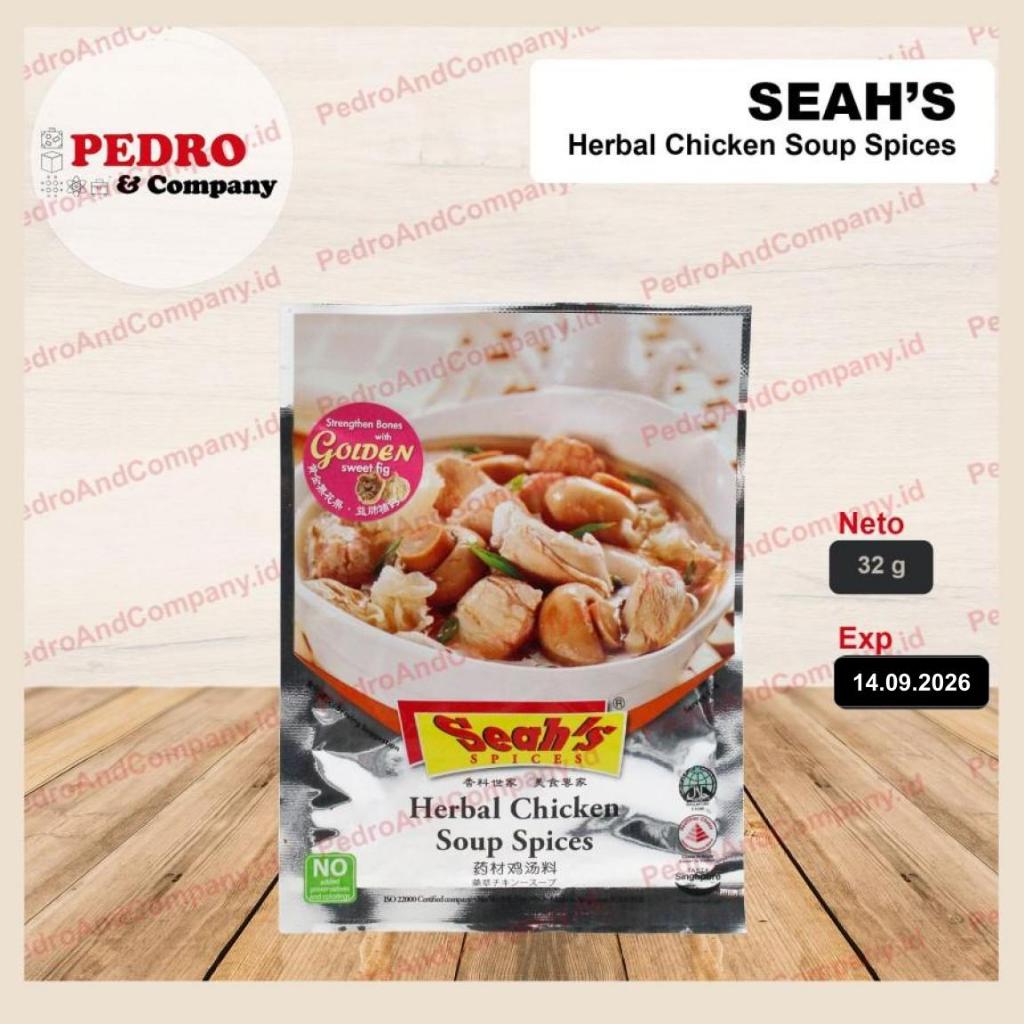 

Seah’s Spices - Herbal chicken soup spices (32 gr)