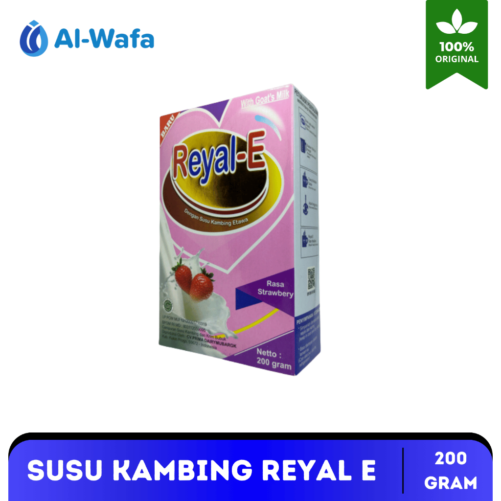 

Susu Kambing Etawa Reyal E rasa Strawberry