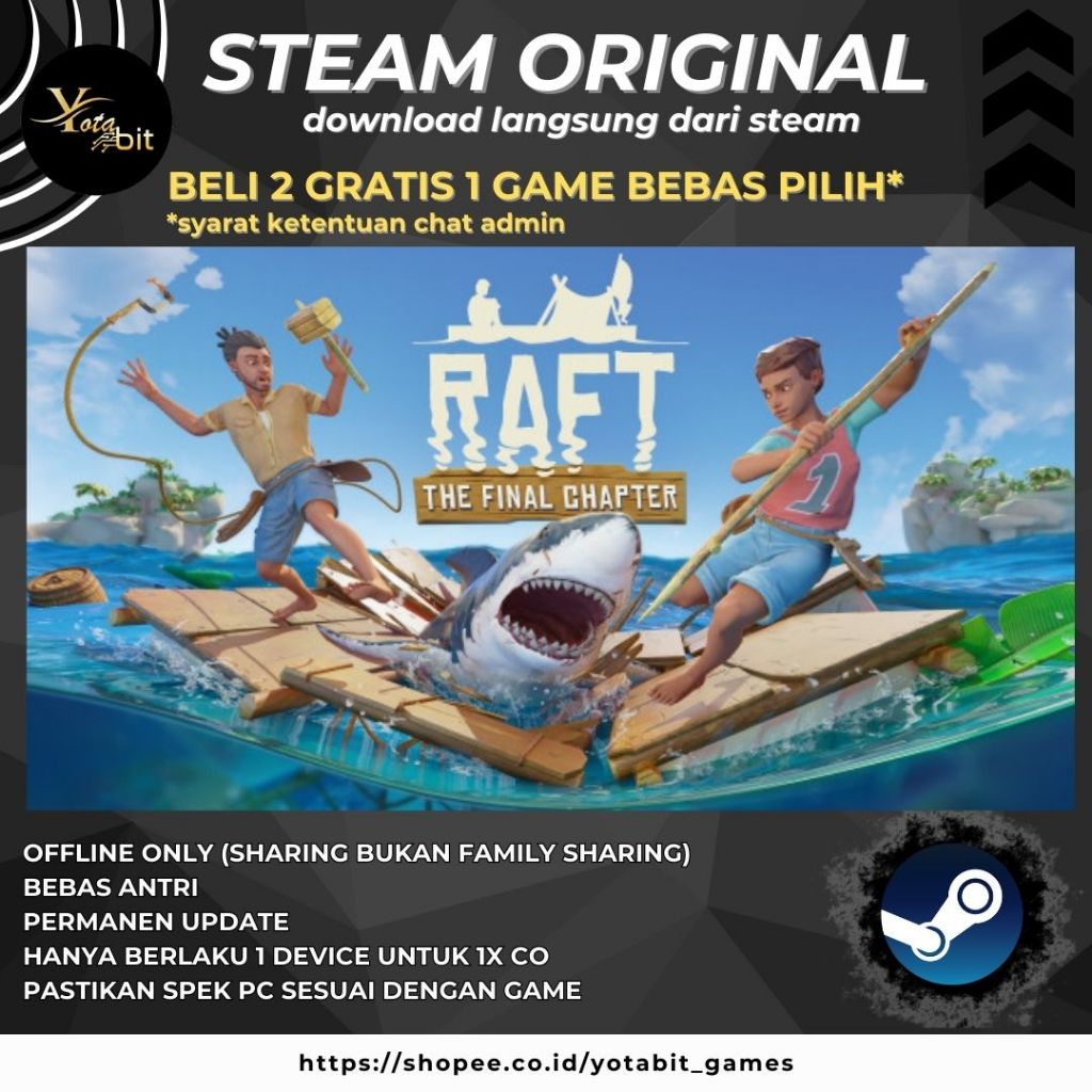 Raft PC Sharing Original Offline