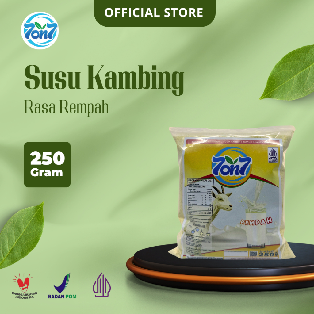 

Susu Kambing Rempah Kemasan 250gr