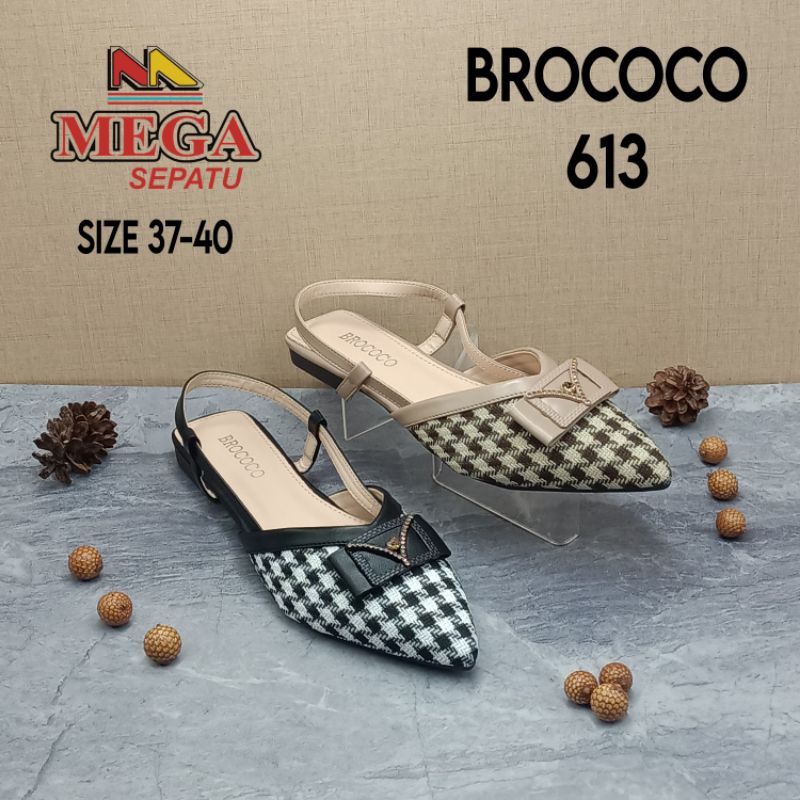 SANDAL TUTUP WANITA MODEL TERBARU BROCOCO 613