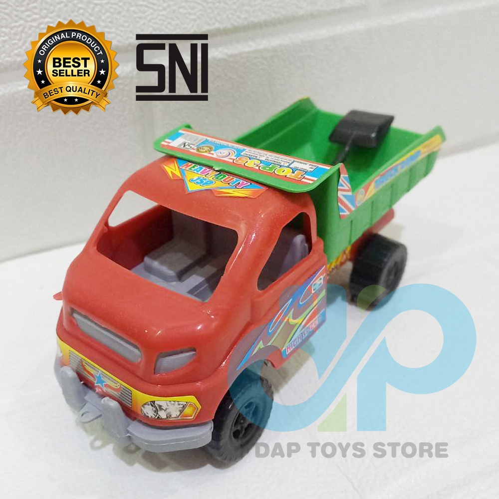 (BISA COD) Mainan anak truk dump pasir mini/mainan truk pasir mini/ Mainan Mobil Dum Murah