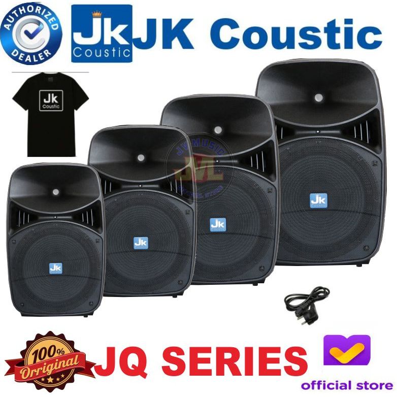 JK Coustic JQ0820 JQ1025 JQ1230 JQ1535 JQ Series Speaker Aktif JK Coustic JQ-0820 JQ-1025 JQ-1230 JQ