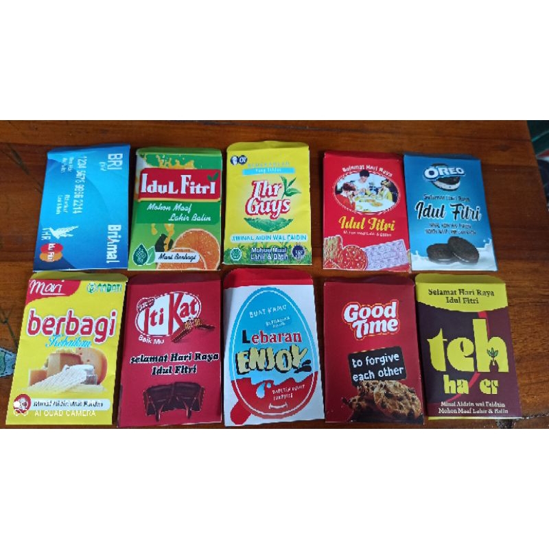 

Amplop Lebaran Hari Raya Idul Fitri (isi 10 lembar 1 pak) Amplop Lebaran Karakter Lucu