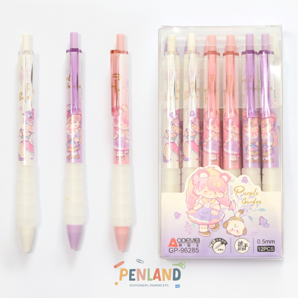 

Pulpen Pen Bolpen Gel Tinta Hitam ADM-96285 PL00017 Bisa COD
