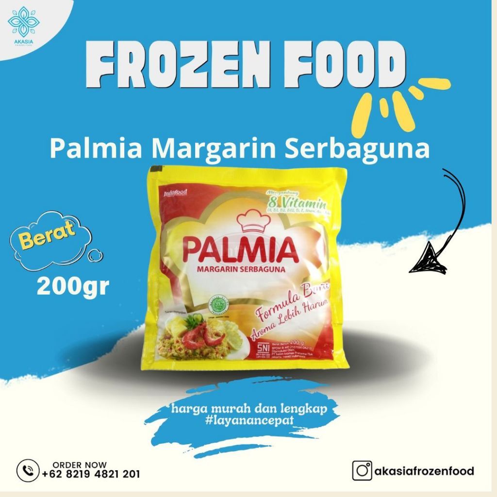 

Palmia Margarin Serbaguna 200gr