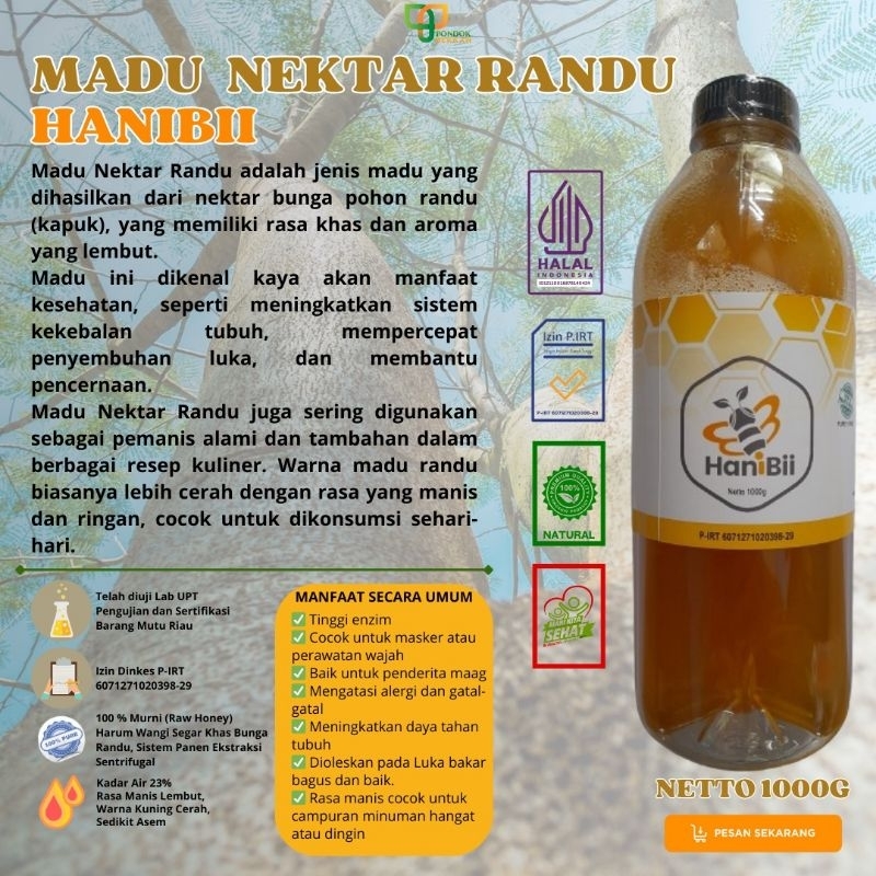 

Madu Nektar Randu