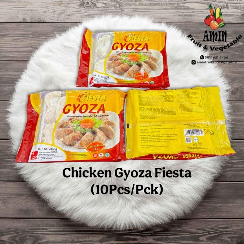 

Chicken Gyoza Fiesta (10pcs/pck)