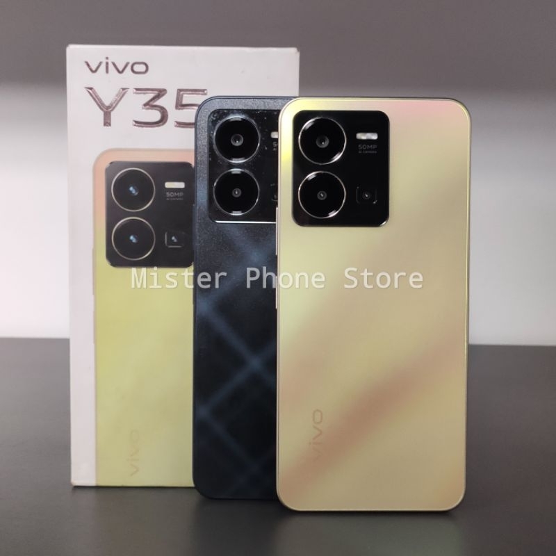 Vivo Y35 8/128 GB Garansi Resmi Indonesia Second Bekas Original