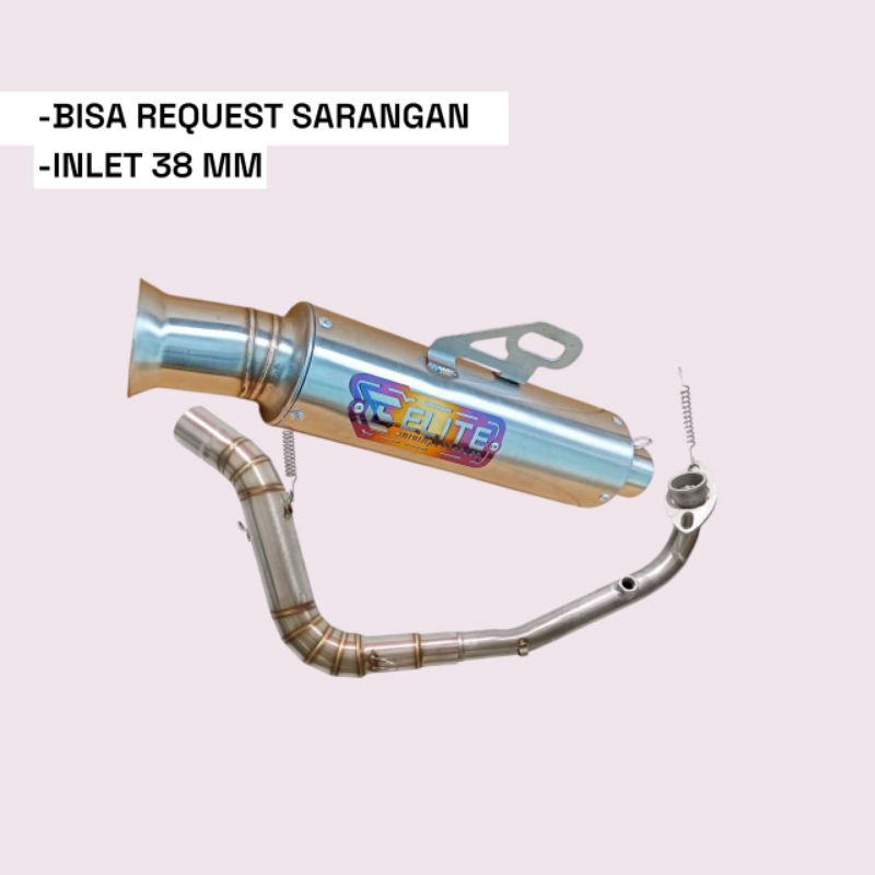 knalpot SAMLONG Vario 160 knalpot Vario 160 knalpot racing Vario 160 knalpot Honda Vario 160 knalpot