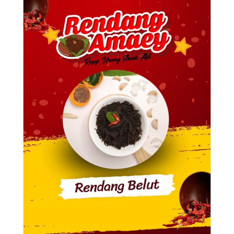 

Rendang Belut-Rendang Amaey