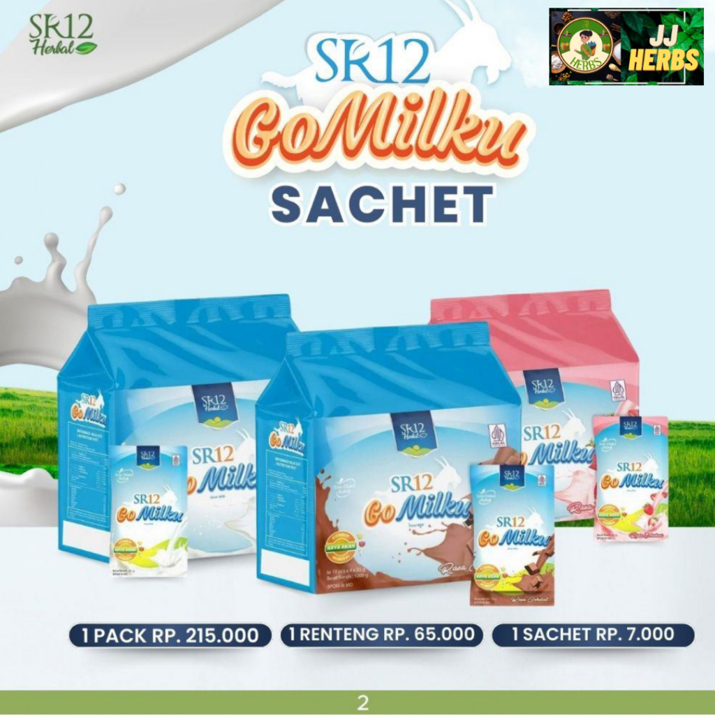 

Susu Kambing Etawa Gomilku SR12 Kemasan Saset | Gomilku Gold Sachet | Gomilku Sachet 25gr