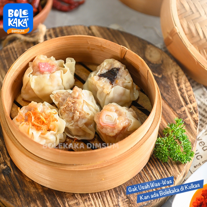 

Dimsum Mix Crabstick isi 100 pcs / Bolekaka Dimsum / Pabrik Dimsum