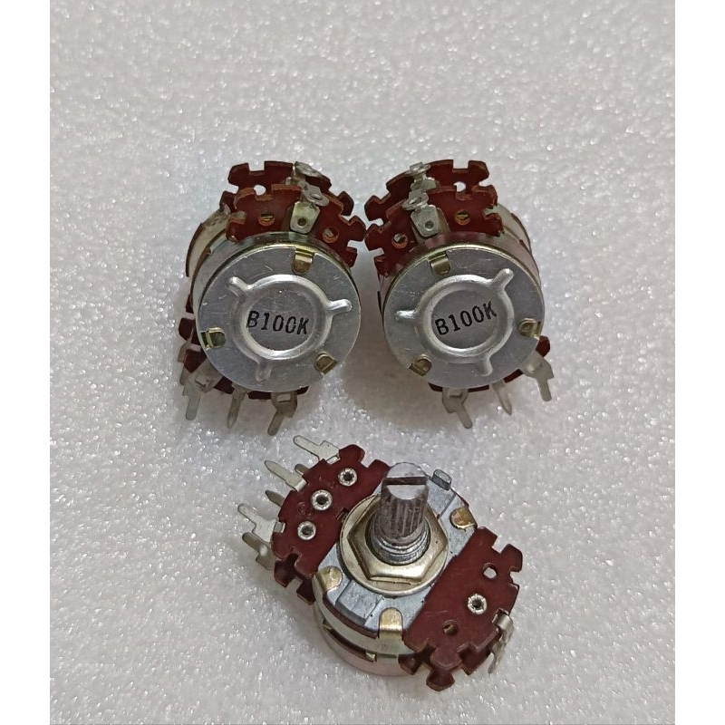 Potensio Stereo body besar 100k ohm  CT