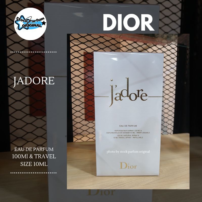 DIOR JADORE EAU DE PARFUM PAKET 100ML & 10ML