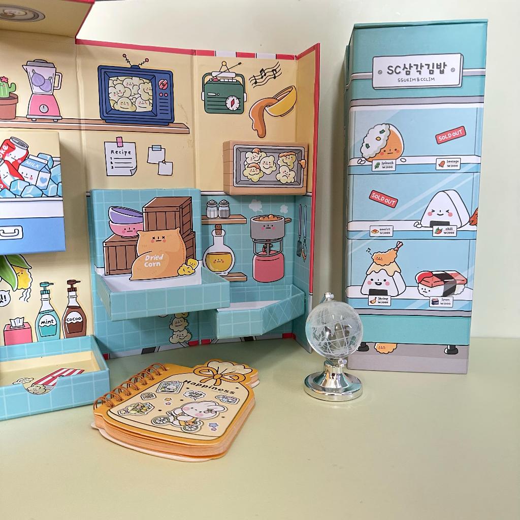 

(Bentuk Lemari) Kotak Tepak Tempat Pensil Pencil Case Pen Holder 3D bentuk lemari almari raki bisa digunakan sebagai rak pensil berdiri tingkat lucu karakter motif cute animal pet shop Sanrio Kuromi Melody
