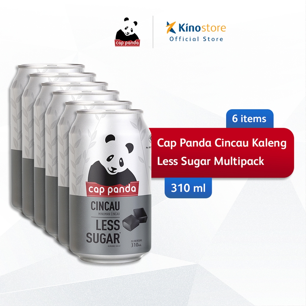 

Cap Panda Cincau Kaleng Less Sugar 310ml