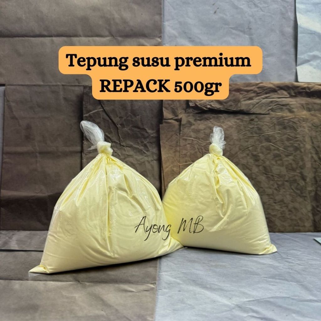 

TEPUNG SUSU PREMIUM REPACK 500GR