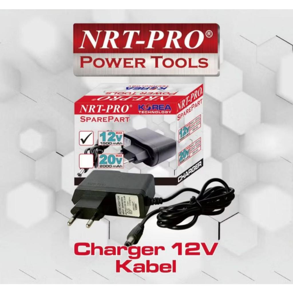 NRT PRO Charger cordless 12v universal fast charging charger bor batrei 12 volt cas batre