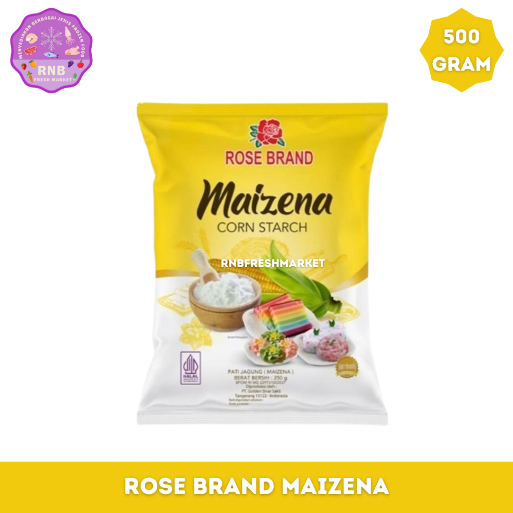 

Rose Brand Tepung Maizena Netto 500 Gram