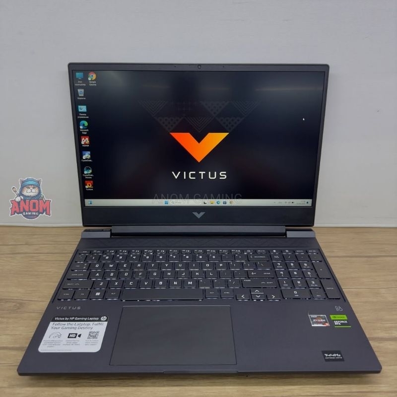 HP VICTUS 15 Ryzen 5-7535HS RTX2050 Ram 16Gb SSD 512Gb Fullset