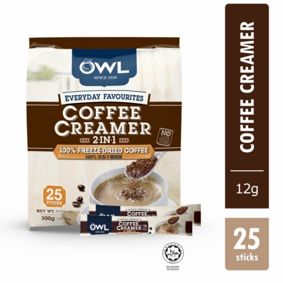 

Owl 2 in 1 Instant Coffee with Creamer