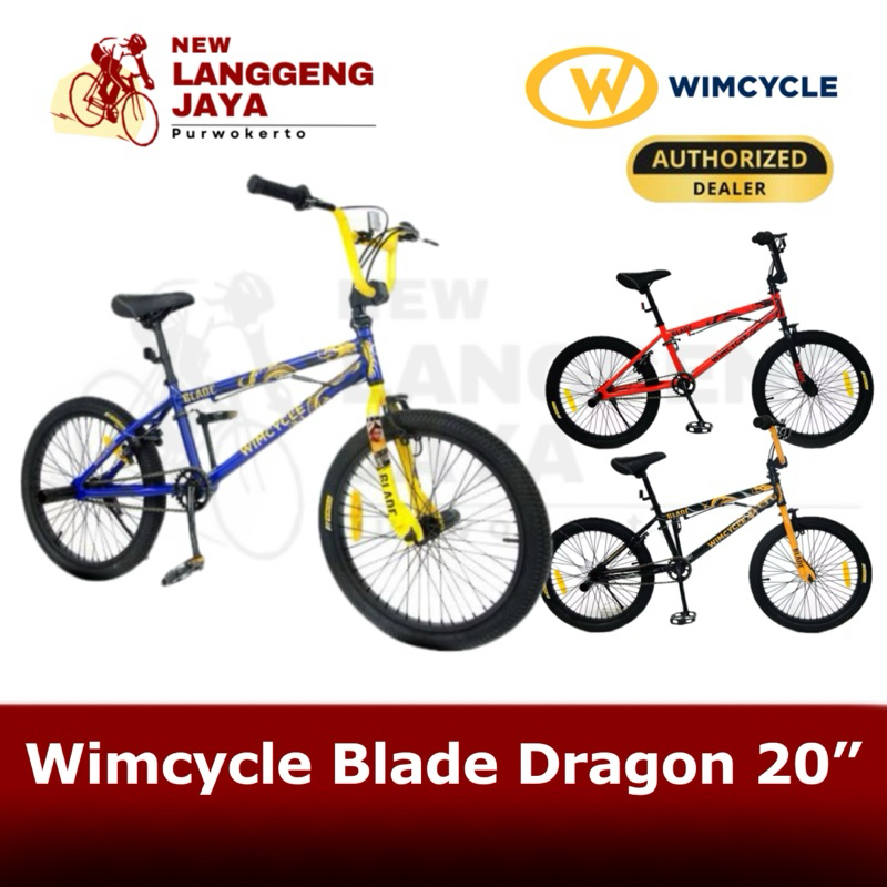 Wimcycle Sepeda BMX Blade Dragon 20”