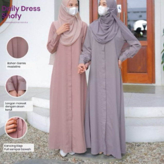 Gamis / Abaya / Dress Shofy by Irnanda