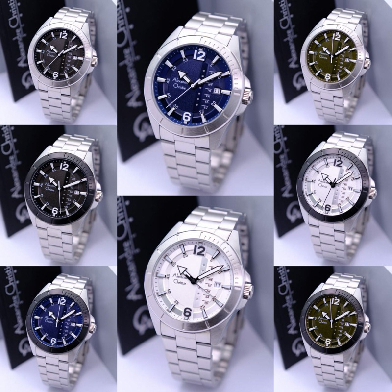 JAM TANGAN PRIA ALEXANDRE CHRISTIE AC6535 AC 6535 ORIGINAL GARANSI RESMI 1 TAHUN
