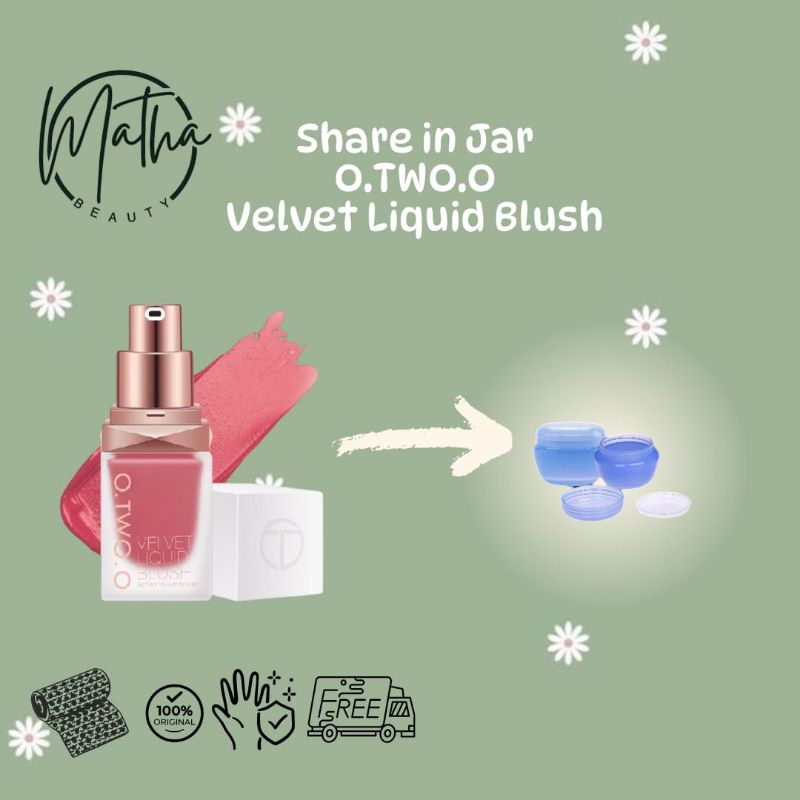 Share in Jar O.TWO.O O TWO O OTWOO Liquid Blush Blush On